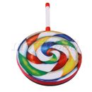Drum Lolipop Shape Drum Kids Hand Drum Toy Musical Instruments for Kids Colorful