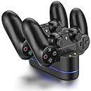 Charger Kit for Playstation 4, PS4 Dual USB Charging Charger Dock Station Stand for PS4 Controller