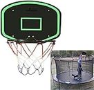 FAiruo Trampoline Basketball Hoop Mini Basketball Frame Outdoor Hanging Basketball Hoop Game Toy With Basketball (Size : A)