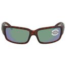 Costa Del Mar Caballito Green Mirror Polarized Glass Men's Sunglasses CL 10
