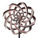 IDYLLIC DEER Outdoor Wind Spinners, Kinetic Wind Sculptures Spinner with Metal Stake, Yard Art Decor for Garden Patio Lawn, 63 x 13