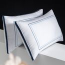 2 Pack Hotel Pillows Comfortable Soft Plush Firm Bed Pillow 1000GSM