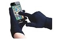 I-Sonite (Dark Blue) Universal Unisex One Size Winter Touchscreen Gloves for Samsung Galaxy Tab E Lite 7.0