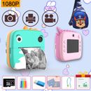 Instant Print Digital Kids Camera Video Cameras Toy Outdoor Girls For Boys Gifts