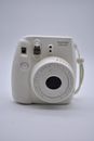Fujifilm Instax Mini 8 Vanilla Cream Strap Instant Film Camera - Untested