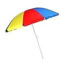 SIGNISTICS 7ft Umbrella without Stand for Beach Resort Lawn Garden Terrace Patio Café Outdoor Multipurpose (Made in India)