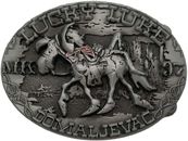 3D Western Lucky Luke Belt Buckle Cowboy Cowgirls Buckles Gürtelschnallen