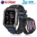 Men Waterproof Smart Watch Heart Rate Monitor Fitness Tracker for Android iPhone