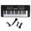Piano recargable para teclado electrónico portátil de 37 teclas con conector para auriculares E GHB
