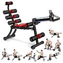 MBB 22 in 1 Wonder Master Core & Abdominal Workout Chair,Foldable & Adjustable Rowing Machine,22 Ways to Exercise,Fitness Equipment for Home Gym Sports