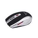 UJEAVETTE® Bluetooth Wireless Mouse 2400Dpi 6D Gaming Mice for Laptop Desktop Silver
