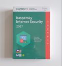Kaspersky Internet Security 2017 | 5 Geräte | 1 Jahr | PC/MacBRANDNEU MIT FOLIE 