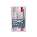 Copic Ciao Coloured Marker Pen - Set of 24 Basics, For Art & Crafts, Colouring, Graphics, Highlighter, Design, Anime, Professional & Beginners, Art Supplies & Colouring Books