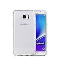 Amazon Brand - Solimo Mobile Cover (Soft & Flexible Shockproof Back Cover with Cushioned Edges)Transparent for Samsung Galaxy Note 5