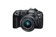 Canon EOS R8 Full-Frame Mirrorless Camera, RF24-50mm F4.5-6.3 is STM with 24.2 MP, 4K Video, DIGIC X Image Processor-Black