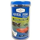 Amzey 2.3 oz Dried River Fish - Natural Food for Turtles, Terrapins, Reptiles and Large Tropical Fish