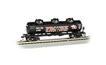 Bachmann PROTEX Industries 40' Three Dome Tank Car Model - Prototypical Black