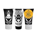Friction Labs Secret Stuff Liquid Chalk 3-in-1 Bundle - Original, Alcohol Free and New Hygienic Formulas - Trusted by 100+ Pro Athletes in Weight Lifting, Rock Climbing, Gymnastics & More