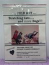 FOLK ART Sewing Pattern - STRETCHING CATS AND MORE DOGS!!! 8 Patterns