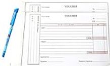 Debit/Credit Perforated Voucher Book 70 Sheet Per Book(2 Voucher Pad with 1 Pen