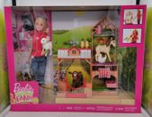 BARBIE Sweet Orchard Farm - Blonde Vet & Playset with 7 Animals and Accessories!