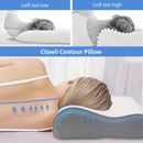 Cervical Orthopedic Sleeping Contour Pillow Prevents Back Neck Pain Side Sleeper