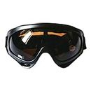 UJEAVETTE® 1 Pair Ski Glasses Eyewear Winter Snow Sports Snowboard Goggles Dark Brown|Sport Goggles|Sport Goggles For Men|Sport Goggles For Men Cricket|Sport Goggles For Kids|Sport Goggles For Women