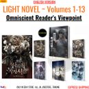 Omniscient Reader's Viewpoint (ORV) Volume 1-13 English Version Light Novel