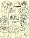 Treasury of Flower Designs for Artists, Embroiderers and Craftsmen (Dover Pictorial Archive) (English Edition)