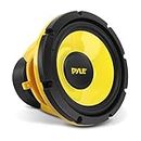 Pyle Car Midbass Speaker System - Pro 8 Inch 400 Watt 4 Ohm Auto Mid-Bass Component Poly Woofer Audio Sound Speakers For Car Stereo w/ 40 Oz Magnet, 50Hz-5KHz Frequency, 3.58” Mount Depth - PLG81