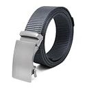 Aliwoman® - Cintura Tela regolabile - Fibbia Automatica in metallo resistente - cintura uomo - cintura tattica - Per Sport e tempo libero - Mod.BeltCo