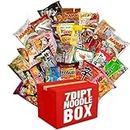 7DIPT Asian Instant Ramen Variety Bundle Care Package w/ Fortune Cookie & Chopsticks - (15 Pack Assorted, each different)