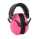 YIYIWANG Kids Ear Defender Noise Cancelling Headphones Noise Reduction Earmuffs Adjustable Headband Hearing Protection for Boys Girls Baby Toddlers & Children (Pink)