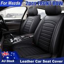 2pcs Front Automotive Seat Covers Car Leather Cushions Interior Parts For Mazda