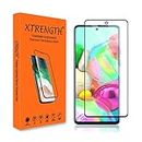 XTRENGTH 's Curved HD+ UV Tempered Glass Screen Protector Designed for Samsung Galaxy S10 - Edge to Edge Full Screen Coverage with Easy Installation Kit (6.4)