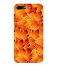 TrishArt Premium ''Orange Leaves'' Printed Hard Mobile Back Cover & Case for iPhone 7 Plus/iPhone 7+, Designer | Protective & Premium Cover & Case
