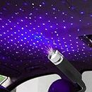 JoyFan USB Autodach Atmosphäre Sternenhimmel Lampe Umgebungsstern Licht LED Projektor Lila Nachtlicht Einstellbare Mehrere Lichteffekte (Purple)