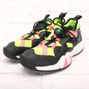 Zapatillas de tenis para correr Nike Air Scream LWP para hombre talla 9M negras/rosa/verde