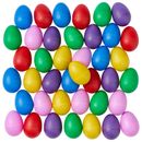 40 Egg Shakers Easter Maracas Latin Hand Percussion Sensory Toy Rattle Easter
