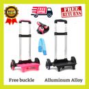 NEW 2/6 Wheel EXPANDABLE Pull Bracket Roll Cart Trolley Backpack Bag Luggage