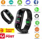 Bluetooth Smart Fitness Bracelet Fitbit Style Heart Rate Monitor Watch Wristband