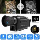 HD Digital Night Vision Monocular 6.8X Zoom 850nm Infrared Scope IR Camera Video
