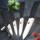 Ceramic Knives Kitchen knives 3 4 5 6 inch Chef knife Cook Set+peeler white zirconia blade