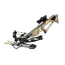 Xpedition Archery Viking X380 Crossbow Package with 4 x 32 Illuminated Scope, 3-Bolt Quiver, Three 20" Bolts, Shoulder Sling, and Cocking Rope