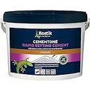 Bostik Cementone Rapid Setting Cement, Sets in 20 Minutes, Ideal for Emergency Filling and Patching Repairs, Waterproof, For Interior & Exterior Use, Colour: Grey, 5kg
