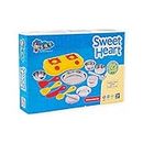 Toy Mall Sweet Heart Kitchen Set) (Stainless Steel) for Kids for Girls
