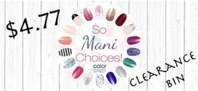Color Street Nail Strips $4.77 *CLEARANCE BIN* *Strips Only* Plus FREE SHIPPING!