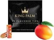 King Palm | Flavored Filter Tips | 7mm | Mango Terpene | 25 Pack | Rolling Tips