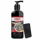 SHEEBA Dashboard & Interior Polish PROTECTANT with applicator pad for Cars & Bikes, Restores Original Look, Long Lasting, for Plastic & Vinyl Surfaces, Prevents Ageing, Dullness, Non Greasy: 200mL