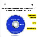 Microsoft Windows Server 2022 Datacenter 16 Core DVD, 1 pcs. UK stock.